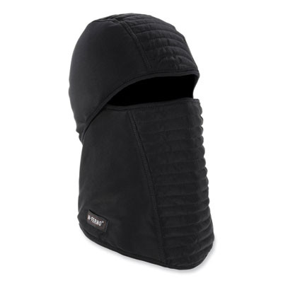 N-Ferno 6955 Insulated 3-Layer Balaclava Face Mask, Polartec Fr Power Grid Fleece/Polyester/Spandex, One Size, Black