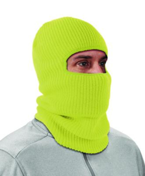 N-Ferno 6829 Freezer Balaclava Face Mask, Acrylic, One Size Fits Most, Lime