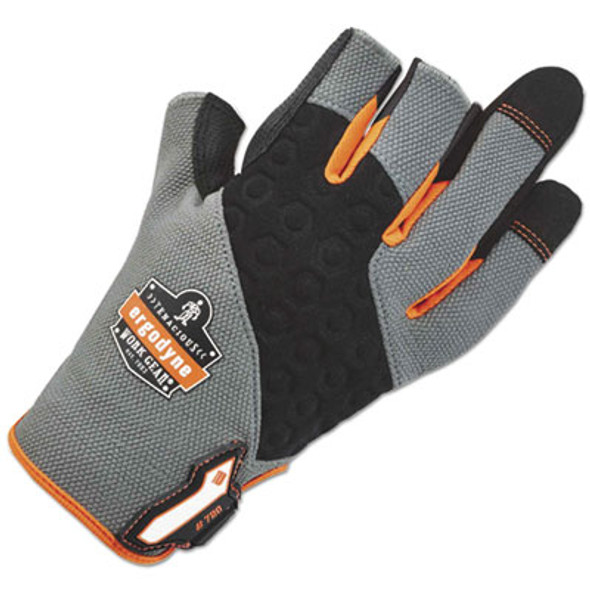 Proflex 720 Heavy-Duty Framing Gloves, Large, Gray, Pair