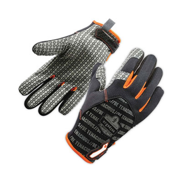 Proflex 821 Smooth Surface Handling Gloves, X-Large, Black, Pair