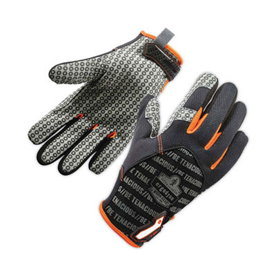 Proflex 821 Smooth Surface Handling Gloves, X-Large, Black, Pair