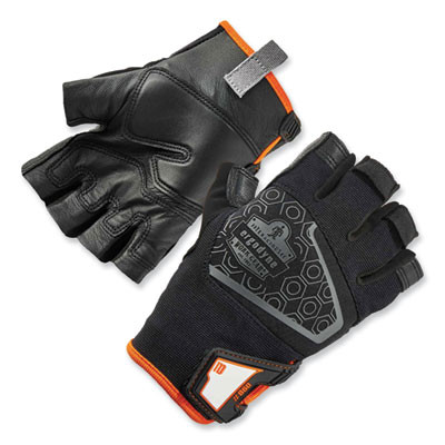 Proflex 860 Heavy Lifting Utility Gloves, En388: 2101X, 10.75" Long, X-Large, Black, Pair