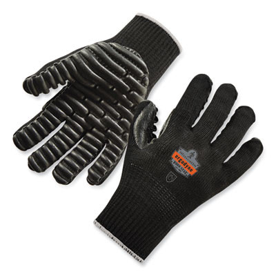 Proflex 9003 Certified Lightweight Av Gloves, 13.5" Long, Medium, Black, Pair
