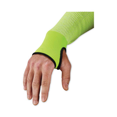 Proflex 7941-Pr Cr Protective Arm Sleeve, 18", Lime, Pair