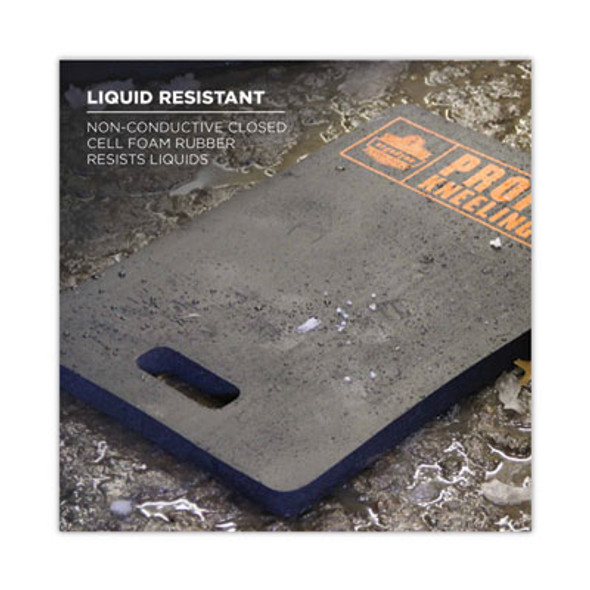 Proflex 380 Standard Foam Kneeling Pad, 1", Medium, Black