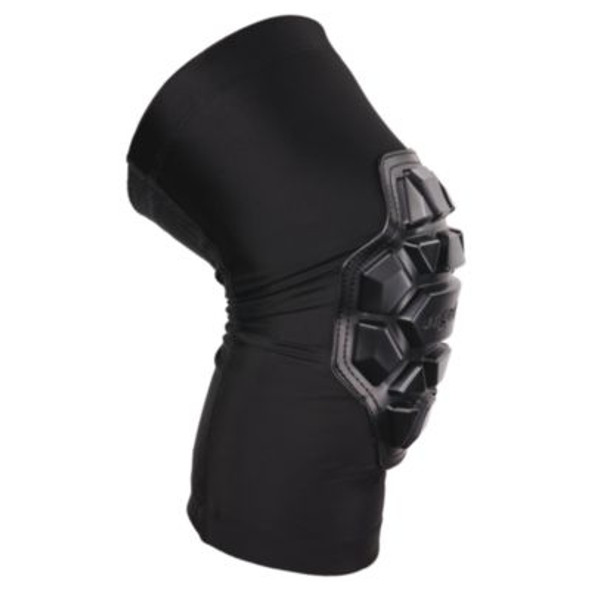 Proflex 550 Padded Knee Sleeves With 3-Layer Foam Cap, Slip-On, X-Large+, Black, Pair