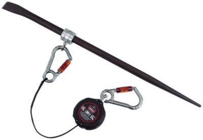 Squids 3791 Sleever/Connecting Bar Lock Collar With Tool Attachment Point, 7 Lb Max Working Capacity, 0.87" Long, Silver