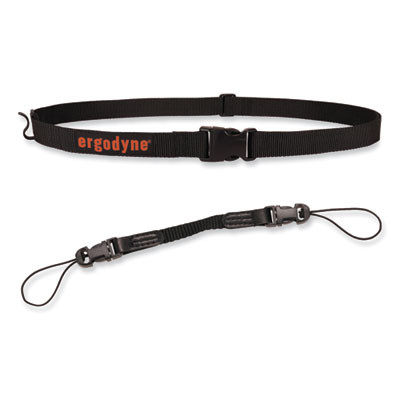 Squids 3135 Barcode Scanner Belt With Hook + Adaptor Strap, Large: 48" To 80" Long, Black