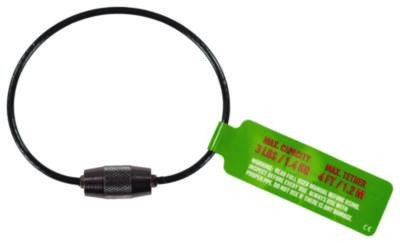 Squids 3708 Wire Tool Attachment w/Screw Gate Tool Tail, 3 Lb Max Working Capacity, 6" Long, Black, 6/Pack