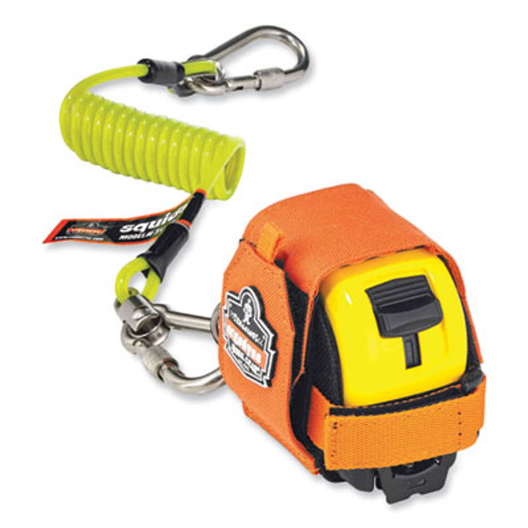 Squids 3770 Belt Clip Tape Measure Holder, Large, 3.62 x 7.25 x 2.5, Polyester, Orange