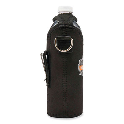Squids 3775 Can + Bottle Holder Trap, Small, 3.62 x 7.25 x 2.5, Neoprene, Black