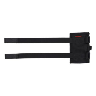 Squids 3390 Dual Band Arm Id/Badge Holder With Hook-And-Loop Closure, Vertical, Black, 3.75 x 5.75, 2.75 x 4.75 Insert