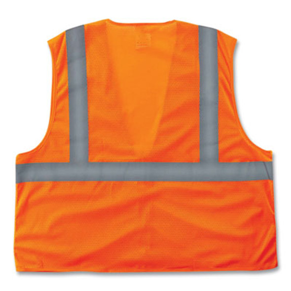 Glowear 8205Z Class 2 Super Economy Mesh Vest, Polyester, Orange, 2X-Large/3X-Large