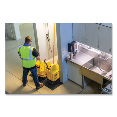 Glowear 8205Z Class 2 Super Economy Mesh Vest, Polyester, Lime, 2X-Large/3X-Large