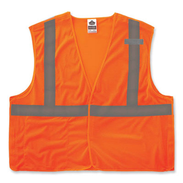 Glowear 8215Ba Class 2 Economy Breakaway Mesh Vest, Polyester, X-Small, Orange