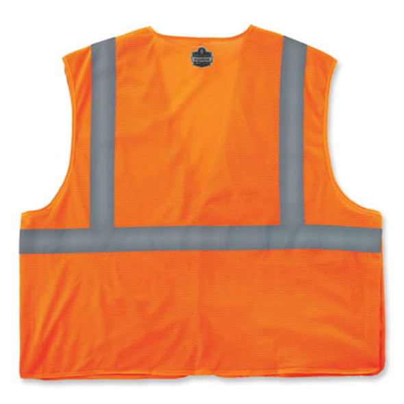 Glowear 8215Ba Class 2 Economy Breakaway Mesh Vest, Polyester, X-Small, Orange
