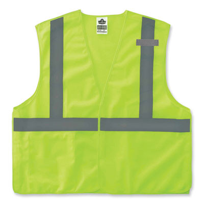 Glowear 8215Ba Class 2 Economy Breakaway Mesh Vest, Polyester, X-Small, Lime