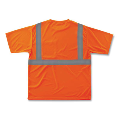 Glowear 8289 Class 2 Hi-Vis T-Shirt, Orange, Small