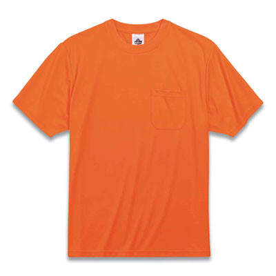 Glowear 8089 Non-Certified Hi-Vis T-Shirt, X-Large, Orange
