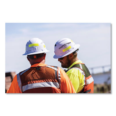 Glowear 8391 Class 3 Hi-Vis Long Sleeve Shirt, 5X-Large, Lime