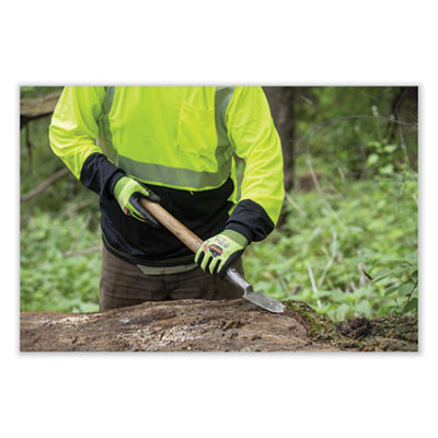 Glowear 8281Bk Class 2 Long Sleeve Shirt With Black Bottom, Medium, Lime