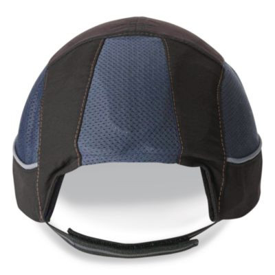 Skullerz 8960 Bump Cap With Led Lighting, Long Front Brim, Xxx-Small To Large (Up To 7.5), 0.01" Insert, Navy