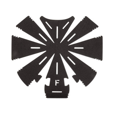 Skullerz 8944 Soft Universal Bump Cap Insert, 0.16" Thick, Black