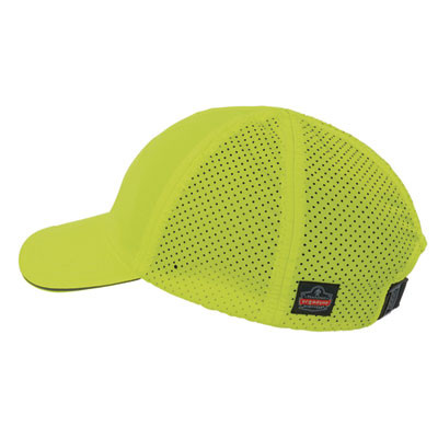 Skullerz 8947 Lightweight Baseball Hat And Bump Cap Insert, Front Brim, X-Large To Xx-Large (7.25 To 8.5), 0.2" Insert, Lime