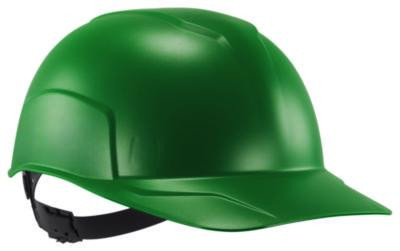 Skullerz 8952 Hard Shell Bump Cap, Short Front Brim, One Size Fits Most (6.13 To 8), Green