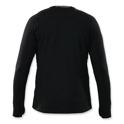 N-Ferno 6435 Midweight Long Sleeve Base Layer Shirt, 2X-Large, Black