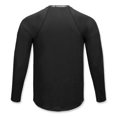 N-Ferno 6436 Long Sleeve Lightweight Base Layer Shirt, 2X-Large, Black