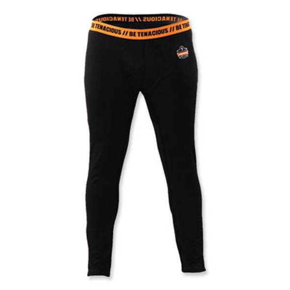 N-Ferno 6480 Midweight Base Layer Pants - 240 g, Large, Black