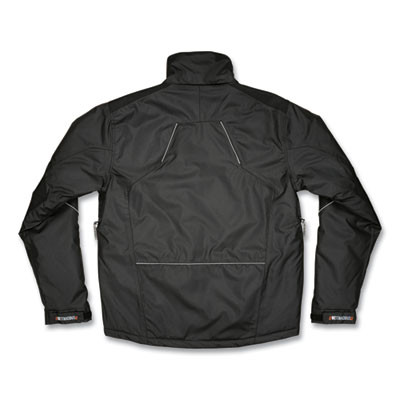 N-Ferno 6467 Winter Work Jacket With 300D Polyester Shell, 3X-Large, Black