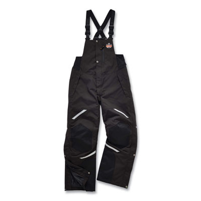 N-Ferno 6471 Thermal Bibs With 500D Nylon Shell, Small, Black
