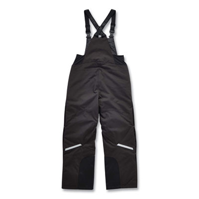 N-Ferno 6471 Thermal Bibs With 500D Nylon Shell, Medium, Black
