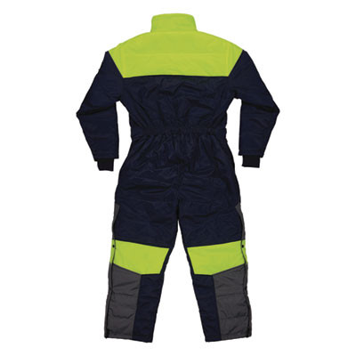 N-Ferno 6475 Insulated Freezer Coverall, Medium, Navy