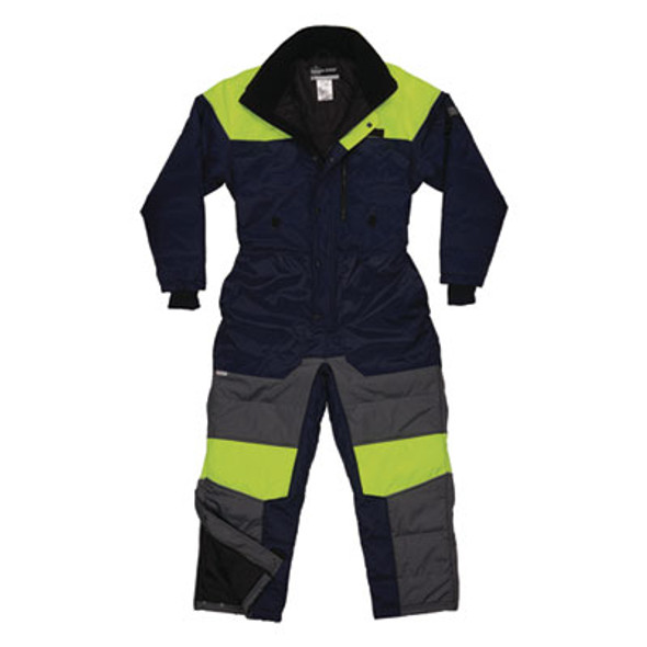 N-Ferno 6475 Insulated Freezer Coverall, Large, Navy
