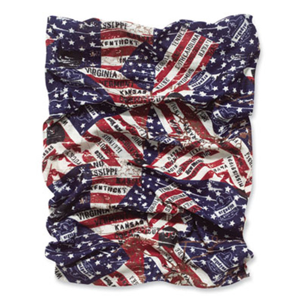 Chill-Its 6485 Multi-Band, Polyester, One Size Fits Most, Stars And Stripes
