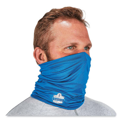 Chill-Its 6487 Cooling Performance Knit Multi-Band, Polyester/Spandex, One Size Fits Most, Blue