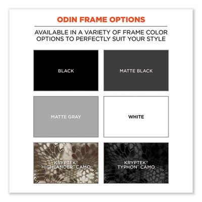 Skullerz Odin Safety Glasses, Kryptek Typhon Full Frame, Copper Dual Lens