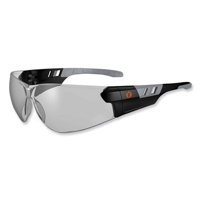 Skullerz Saga Frameless Safety Glasses, Fog-Off Technology, Frameless, Clear Single I/O Lens