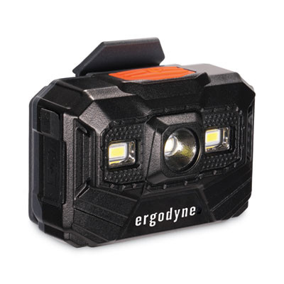 Skullerz 8987 Rechargeable Hard Hat Led Light, 2.5 x 3 x 2, Black