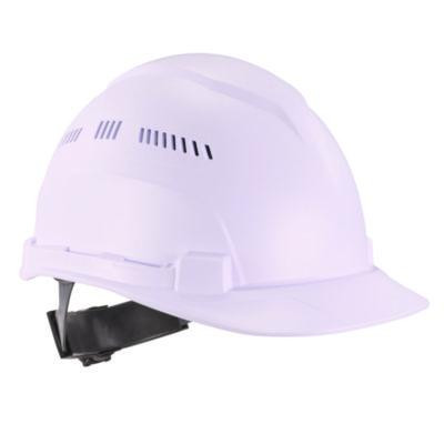 Skullerz 8966 Class C Lightweight Cap-Style Hard Hat With Adjustable Venting, 6-Point Ratchet, One Size Fits Most, White