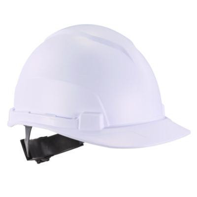 Skullerz 8967 Class E Lightweight Cap-Style Hard Hat, 6-Point Standard Ratchet, One Size Fits Most (6.5 To 8.25), White