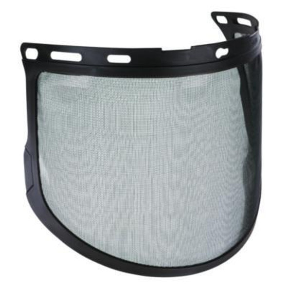 Skullerz 8999 Mesh Face Shield Replacement For Hard Hat And Safety Helmet, Black