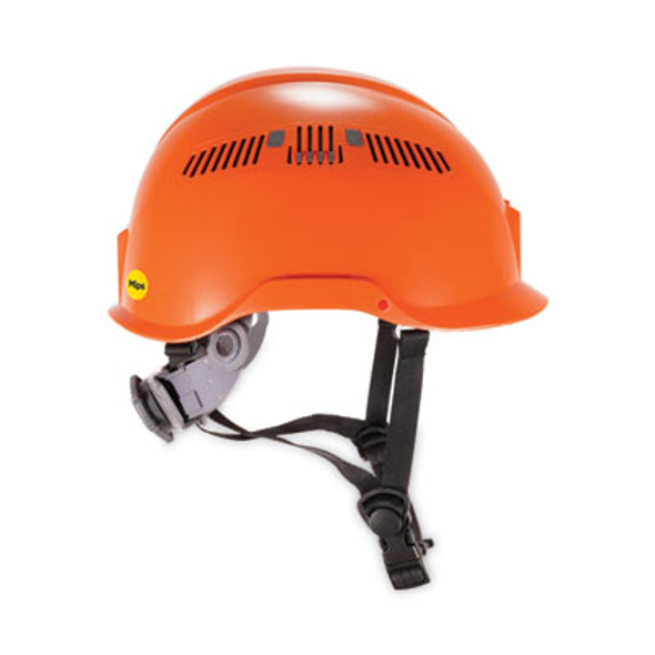Skullerz 8975-Mips Class C Safety Helmet With Mips Elevate Ratchet Suspension, Orange