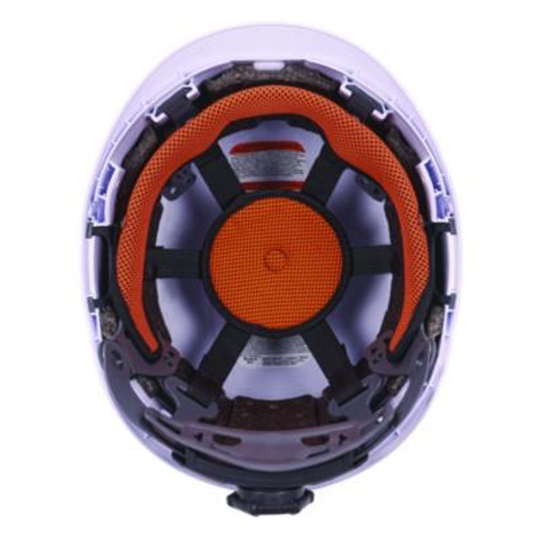 Skullerz 8976 Class E Safety Helmet, 6-Point Rachet Suspension, Lime