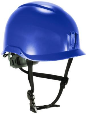 Skullerz 8976 Class E Safety Helmet, 6-Point Ratchet Suspension, Blue