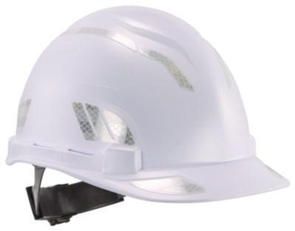 Skullerz 8961 Reflective Hard Hat And Safety Helmet Sticker Kit, 18 Assorted Stickers, White
