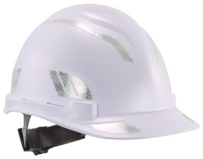 Skullerz 8961 Reflective Hard Hat And Safety Helmet Sticker Kit, 18 Assorted Stickers, White